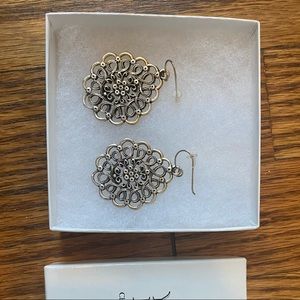 Silver earrings